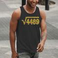 6 7 Leopard Pattern Meme Square Root 4489 Slang Math Teacher Men Tank Top, funny gift 6 7 Leopard Pattern Meme Square Root 4489 Slang Math Teacher Men Tank Top, funny gift