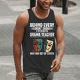 Theatre Teacher Drama Lover Theatre Mask Drama Teacher Men Tank Top, funny gift