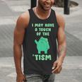 Autism Awareness Neurodiversity Teacher Frog I May Have A Touch Of The Tism Neurodivergent Small Men Tank Top, funny gift Autism Awareness Neurodiversity Teacher Frog I May Have A Touch Of The Tism Neurodivergent Small Men Tank Top, funny gift