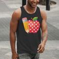 Back To School Pencil And Apple Teacher Student Men Tank Top, funny gift Back To School Pencil And Apple Teacher Student Men Tank Top, funny gift