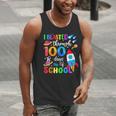 I Blasted Through 100 Days Of School 100th Day Teacher Kids Men Tank Top, funny gift