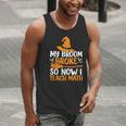 My Broom Broke So Now I Teach Math Teacher Halloween Men Tank Top, funny gift My Broom Broke So Now I Teach Math Teacher Halloween Men Tank Top, funny gift