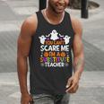 You Can't Scare Me I'm A Substitute Teacher Shirt Halloween Men Tank Top, funny gift You Can't Scare Me I'm A Substitute Teacher Shirt Halloween Men Tank Top, funny gift