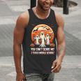 You Can't Scare Me I Teach Middle School Teacher Halloween Men Tank Top, funny gift