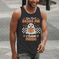 You Can't Scare Me I Teach Music Retro Teacher Halloween Men Tank Top, funny gift