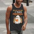 You Cant Scare Me I Teach Preschool Halloween Teacher Men Tank Top, funny gift You Cant Scare Me I Teach Preschool Halloween Teacher Men Tank Top, funny gift