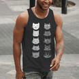 Cat Themed Artist Value Scale Educational Art Teacher Men Tank Top, funny gift Cat Themed Artist Value Scale Educational Art Teacher Men Tank Top, funny gift