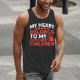 Childcare My Heart Belongs To Children Daycare Teacher Men Women Men Tank Top, funny gift Childcare My Heart Belongs To Children Daycare Teacher Men Women Men Tank Top, funny gift