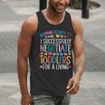 Childcare Teacher Negotiate With Toddlers Daycare Provider Men Tank Top, funny gift Childcare Teacher Negotiate With Toddlers Daycare Provider Men Tank Top, funny gift