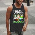 Chillin With My Pre-K Snowmies Christmas Teacher Xmas Men Tank Top, funny gift