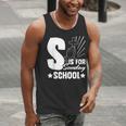 Christian Teacher S Is For Sunday School Essentials Men Tank Top, funny gift Christian Teacher S Is For Sunday School Essentials Men Tank Top, funny gift