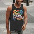 Dinosaurs Didnt Read Look What Happened To Them Cute Teacher Men Tank Top, funny gift Dinosaurs Didnt Read Look What Happened To Them Cute Teacher Men Tank Top, funny gift