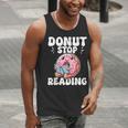 Donut Stop Reading Kawaii Teacher Preschool Kindergarten Men Tank Top, funny gift Donut Stop Reading Kawaii Teacher Preschool Kindergarten Men Tank Top, funny gift