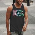 ESL Squad Teacher English As A Second Language Men Tank Top, Esl Teacher Tank Tops, English Teacher Tank Tops, funny gift