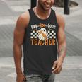 Fab Boo Lous Teacher Retro Ghost Spooky Halloween Costume Men Tank Top, funny gift