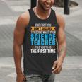 If At First You Don't Succeed Try Doing What Science Teacher Men Tank Top, Science Teacher Tank Tops, funny gift