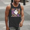 First Grade Boo Crew Teacher Student Halloween Costume Men Tank Top, First Grade Teacher Tank Tops, funny gift