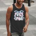 First Grade Coquette Bow Girls Teacher Team 1st Grade Squad Men Tank Top, First Grade Teacher Tank Tops, funny gift