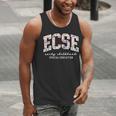 Floral ECSE Early Childhood Special Education SPED Teacher Men Tank Top, funny gift