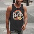 Future Teacher Kids Youth Girls Rainbow Pre-k Kindergarten Men Tank Top, Future Teacher Tank Tops, funny gift