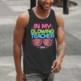 In My Glowing Teacher Era Groovy Colorful Bright Men Tank Top, Groovy Teacher Tank Tops, funny gift In My Glowing Teacher Era Groovy Colorful Bright Men Tank Top, Groovy Teacher Tank Tops, funny gift