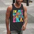 In My Glowing Teacher Era Groovy Colorful Bright Men Tank Top, Groovy Teacher Tank Tops, funny gift In My Glowing Teacher Era Groovy Colorful Bright Men Tank Top, Groovy Teacher Tank Tops, funny gift