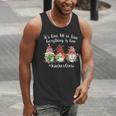 Gnome It's Fine I'm Fine Everything Is Fine Teacher Xmas Men Tank Top, funny gift Gnome It's Fine I'm Fine Everything Is Fine Teacher Xmas Men Tank Top, funny gift
