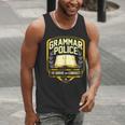 Grammar Police To Serve And Correct English Teacher Men Tank Top, English Teacher Tank Tops, funny gift Grammar Police To Serve And Correct English Teacher Men Tank Top, English Teacher Tank Tops, funny gift