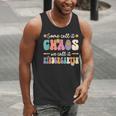 Groovy Some Call It Chaos We Call It Kindergarten Teacher Men Tank Top, Groovy Teacher Tank Tops, funny gift Groovy Some Call It Chaos We Call It Kindergarten Teacher Men Tank Top, Groovy Teacher Tank Tops, funny gift