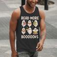 Groovy Halloween Ghost Read More Boooooks Librarian Teacher For Men Women Kids Men Tank Top, Groovy Teacher Tank Tops, funny gift Groovy Halloween Ghost Read More Boooooks Librarian Teacher For Men Women Kids Men Tank Top, Groovy Teacher Tank Tops, funny gift