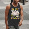 Halloween You Can't Scare Me I'm a Daycare Teacher Ghost Men Tank Top, funny gift