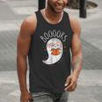 Halloween Cute Ghost Book Reading Teacher Men Tank Top, funny gift Halloween Cute Ghost Book Reading Teacher Men Tank Top, funny gift