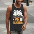 Halloween PE Teacher Shirt Can't Scare Me Men Tank Top, Pe Teacher Tank Tops, funny gift