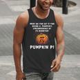 Halloween Pumpkin Pi Math Geometry Teachers Students For Men Women Kids Men Tank Top, funny gift