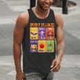 Halloween Spooky Syllable Types Teacher Educational Men Tank Top, funny gift