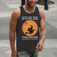 Halloween Teacher Witch Lets Eat Kids Punctuation Men Tank Top, funny gift Halloween Teacher Witch Lets Eat Kids Punctuation Men Tank Top, funny gift