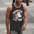 Haunted By My TBR Cute Ghost Book Reading Teacher Halloween Men Tank Top, funny gift Haunted By My TBR Cute Ghost Book Reading Teacher Halloween Men Tank Top, funny gift