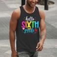 Hello Sixth Grade Cute Back To School 6th Grade Teacher Kids Men Tank Top, funny gift Hello Sixth Grade Cute Back To School 6th Grade Teacher Kids Men Tank Top, funny gift