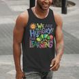 We Are Hungry For Learning Teacher Life Back To School Men Tank Top, funny gift We Are Hungry For Learning Teacher Life Back To School Men Tank Top, funny gift
