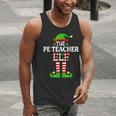 I'm The PE Teacher Elf Christmas Family Matching Men Tank Top, Pe Teacher Tank Tops, funny gift
