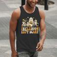 Inclusion Isn't Scary Mummy Boo Ghost Halloween SLP Teacher Men Tank Top, funny gift Inclusion Isn't Scary Mummy Boo Ghost Halloween SLP Teacher Men Tank Top, funny gift