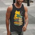Kawaii Cats Lover Coffee Books Teacher Librarian Cat Men Tank Top, funny gift Kawaii Cats Lover Coffee Books Teacher Librarian Cat Men Tank Top, funny gift