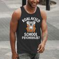 Koalafied School Psychologist Koala Lover Psychology Teacher Men Tank Top, funny gift