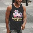 LEARNING IS MAGICAL TEACHER UNICORN BACK TO SCHOOL UNICORN Men Tank Top, funny gift LEARNING IS MAGICAL TEACHER UNICORN BACK TO SCHOOL UNICORN Men Tank Top, funny gift