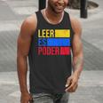 Leer Es Poder Colombian Spanish Teacher Maestra Colombia Men Tank Top, funny gift Leer Es Poder Colombian Spanish Teacher Maestra Colombia Men Tank Top, funny gift