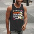 Llama Learning Teachers Students Alpaca Lover Back To School Men Tank Top, funny gift