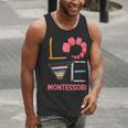 Love Montessori Education Math Teacher Men Tank Top, funny gift