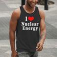 I Love Nuclear Energy School Teacher Men Tank Top, funny gift