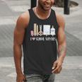 I Love School Supplies Teacher Shirt Men Tank Top, funny gift