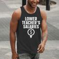 Lower Teacher's Salaries For Men Women Kids Men Tank Top, funny gift Lower Teacher's Salaries For Men Women Kids Men Tank Top, funny gift